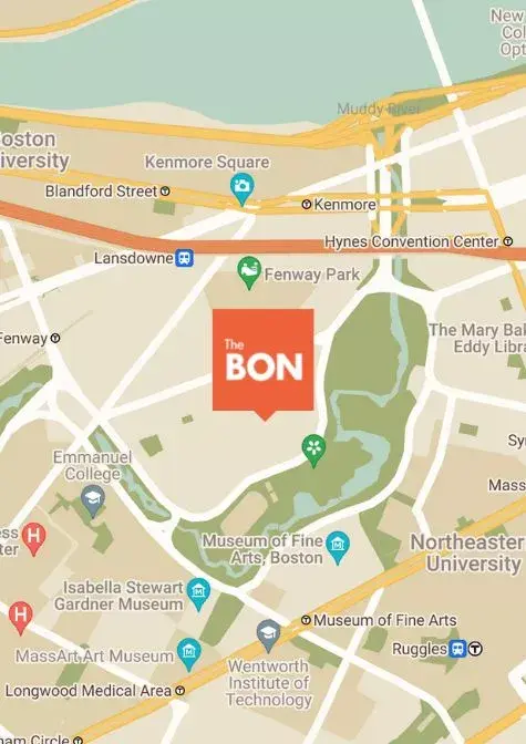 map of the bon location